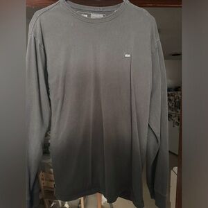 Black Vans Long Sleeve T-Shirt